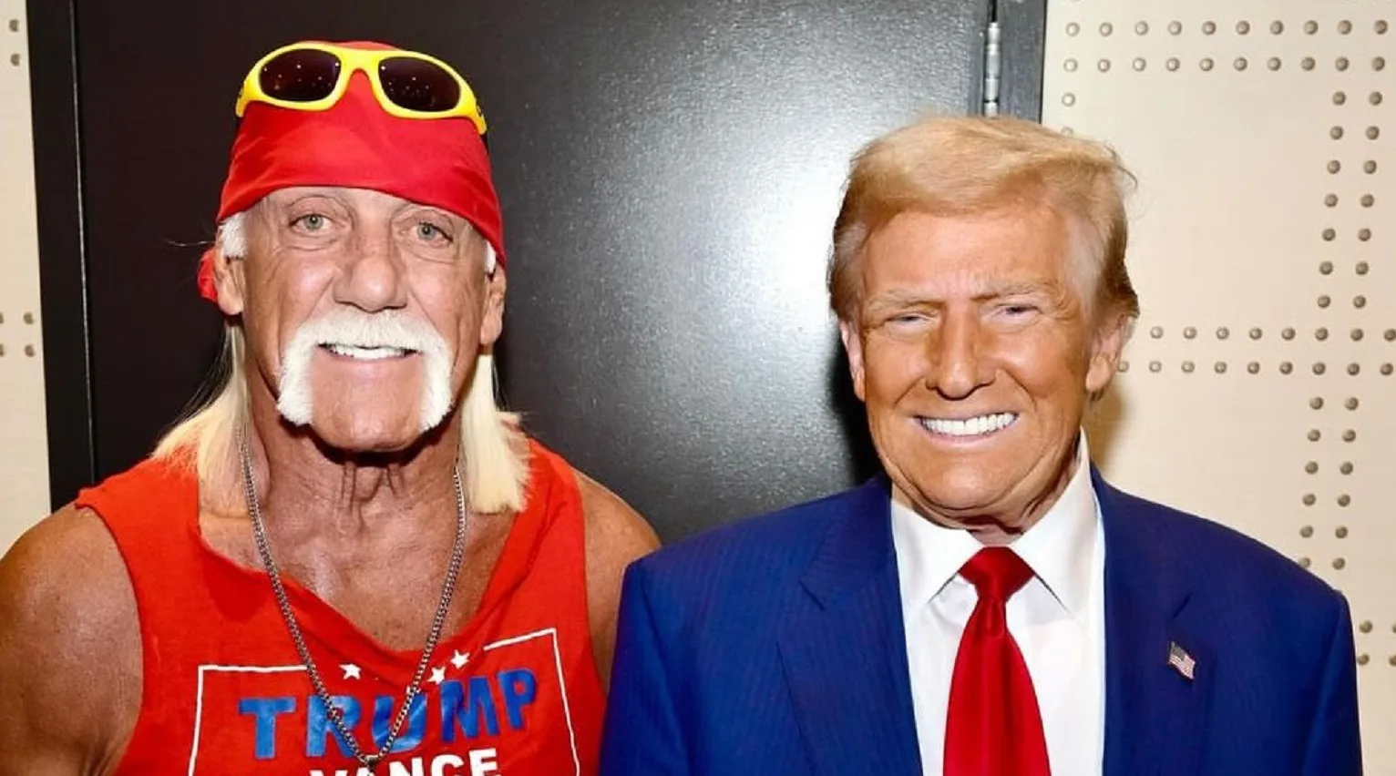 Hulk Hogan e Donald Trump