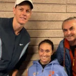 Jannik Sinner e Giulia Gardani alle Atp finals di Torino