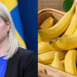 La ministra svedese ha la fobia delle banane