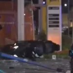 Lo scooter si è schiantato contro il muro dopo l'inseguimento a Milano