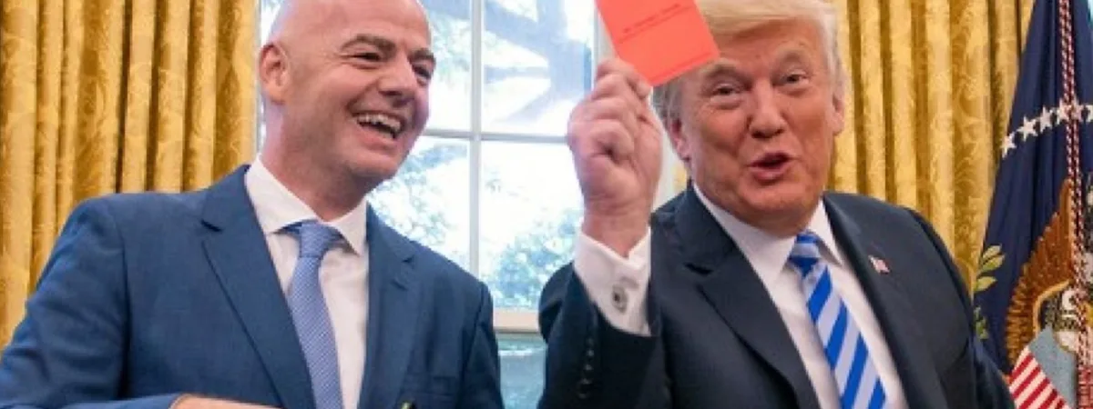 Gianni Infantino e Donald Trump