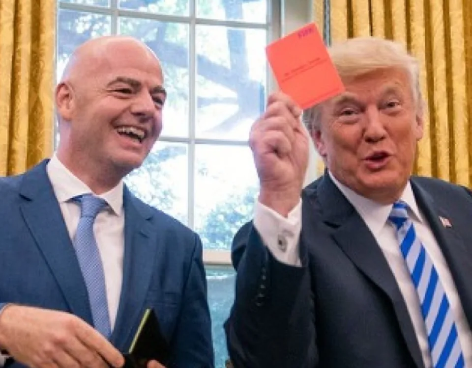 Gianni Infantino e Donald Trump