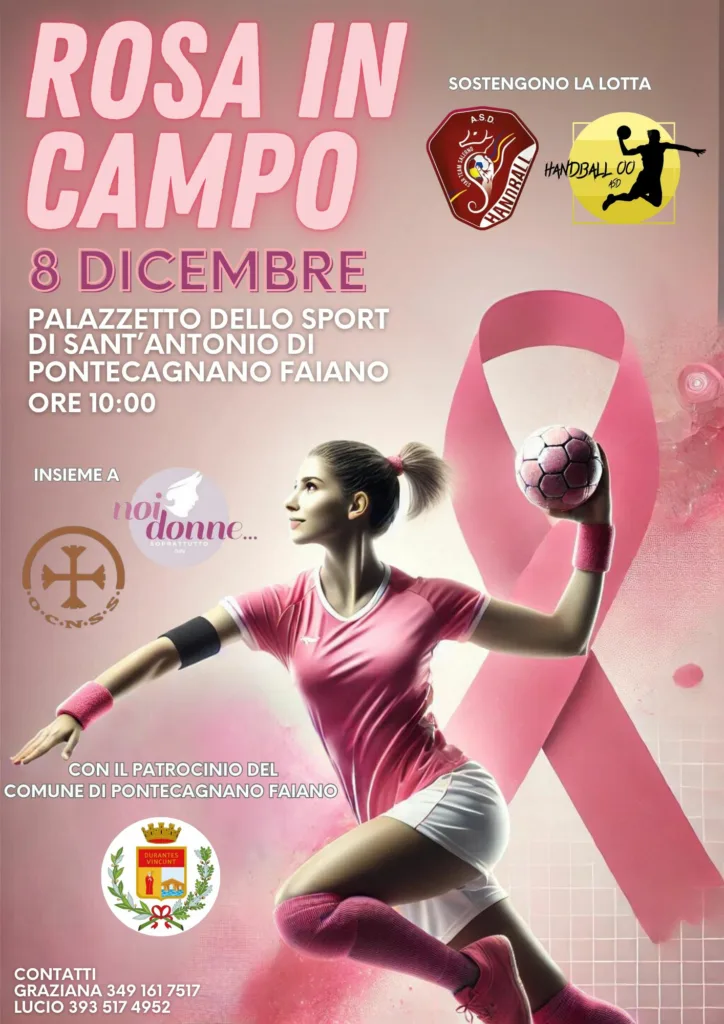 La locandina dell'evento Rosa in Campo