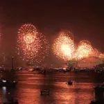 Lo spettacolo dei fuochi a Sydney