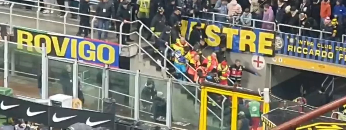 Malore sugli spalti al Meazza, Inter Udinese sospesa per alcuni minuti