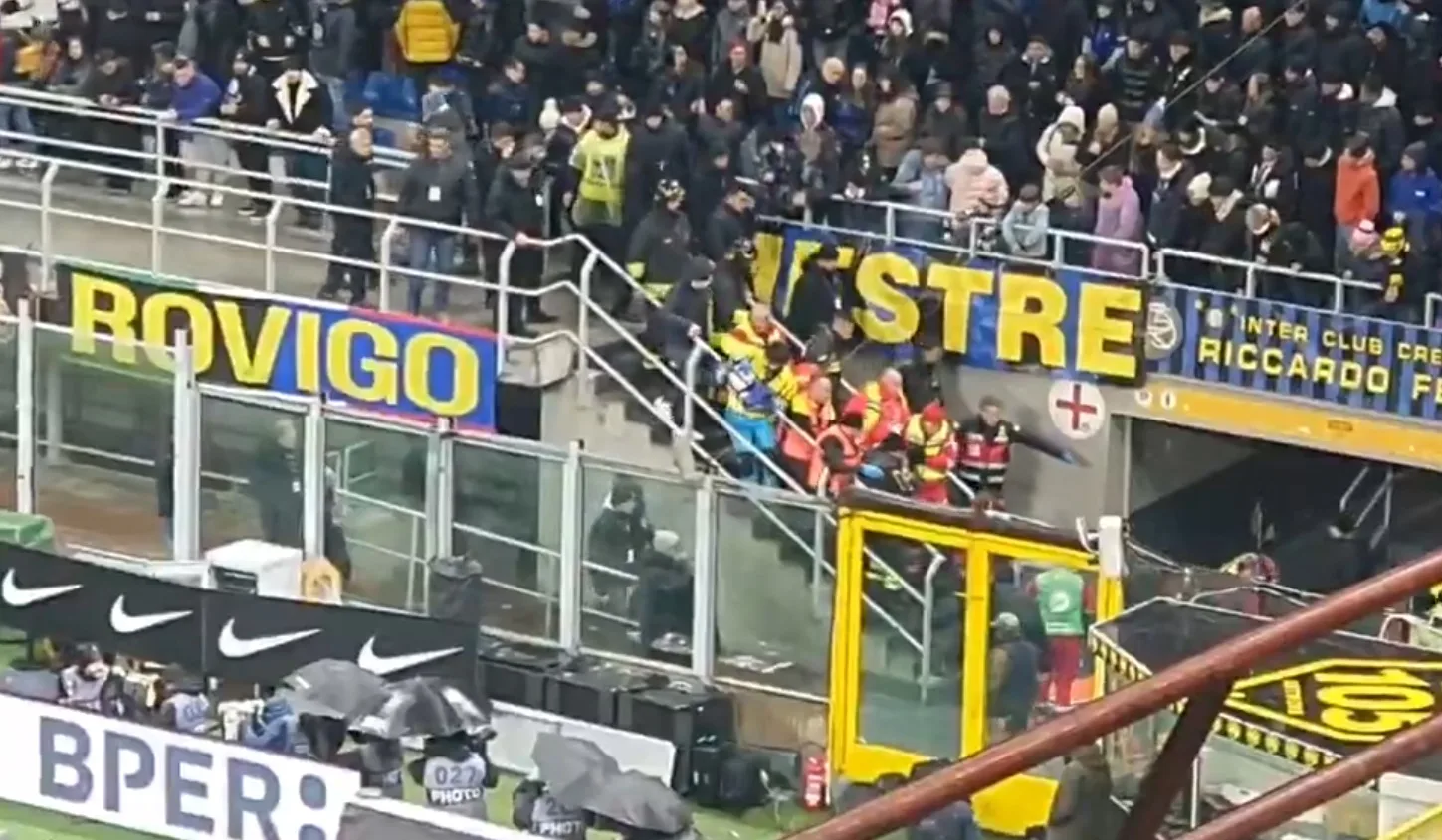 Malore sugli spalti al Meazza, Inter Udinese sospesa per alcuni minuti