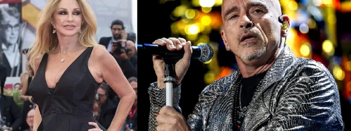 Paola Ferrari ed Eros Ramazzotti