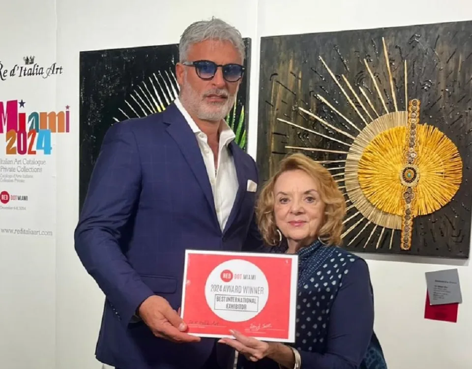 Re d'Italia d'Art premiata a Miami