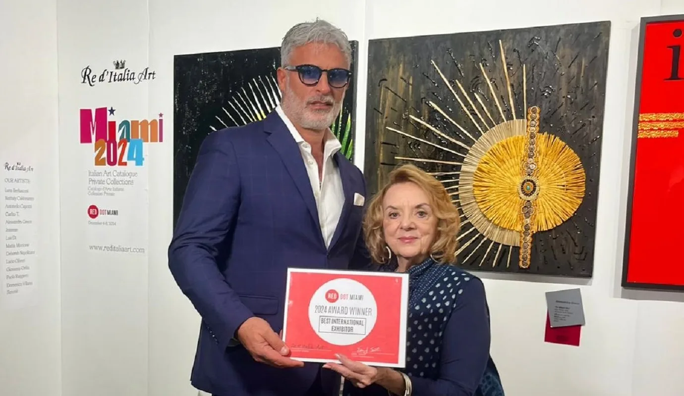 Re d'Italia d'Art premiata a Miami