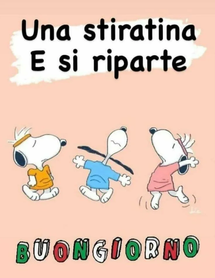 Buongiorno divertente