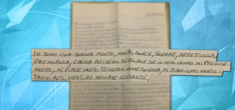 Gli stralci della lettera di Alessia Pifferi mostrati a Mattino 5