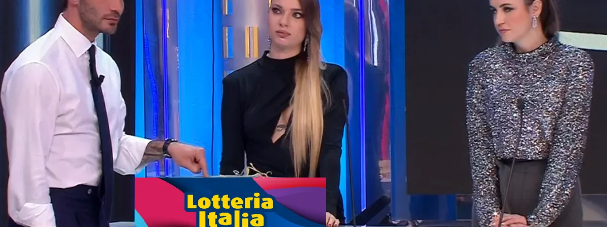 I biglietti vincenti della Lotteria Italia estratti durante Affari Tuoi