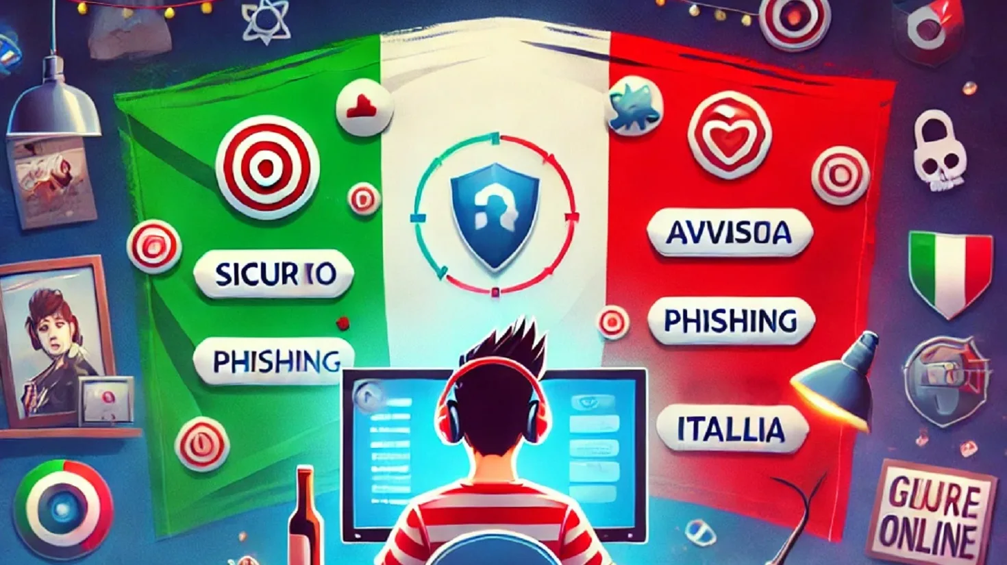 Rimanere al sicuro mentre si gioca online