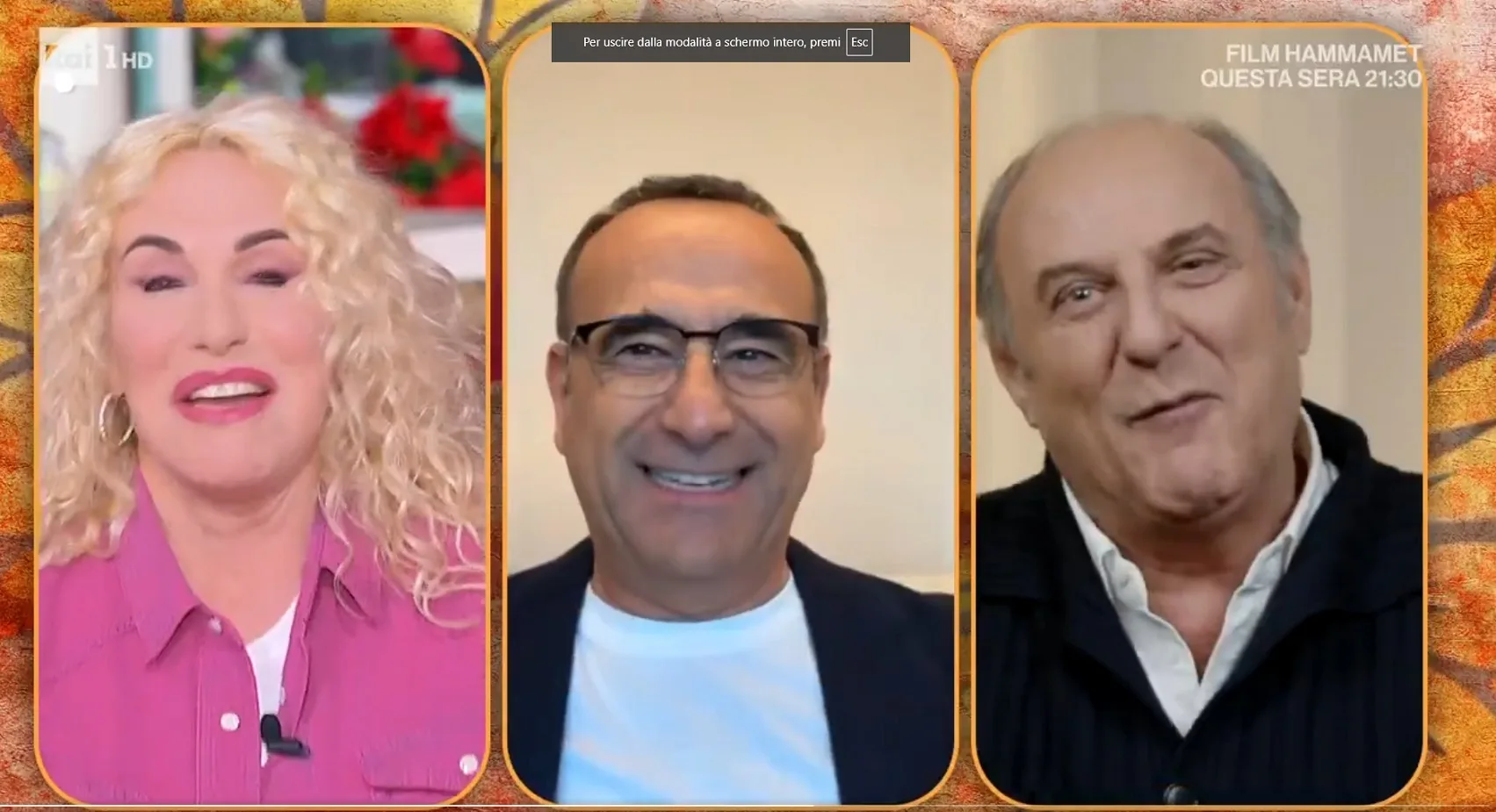 Sanremo 2025, Antonella Clerici conduce la prima serata con Carlo Conti e Gerry Scotti