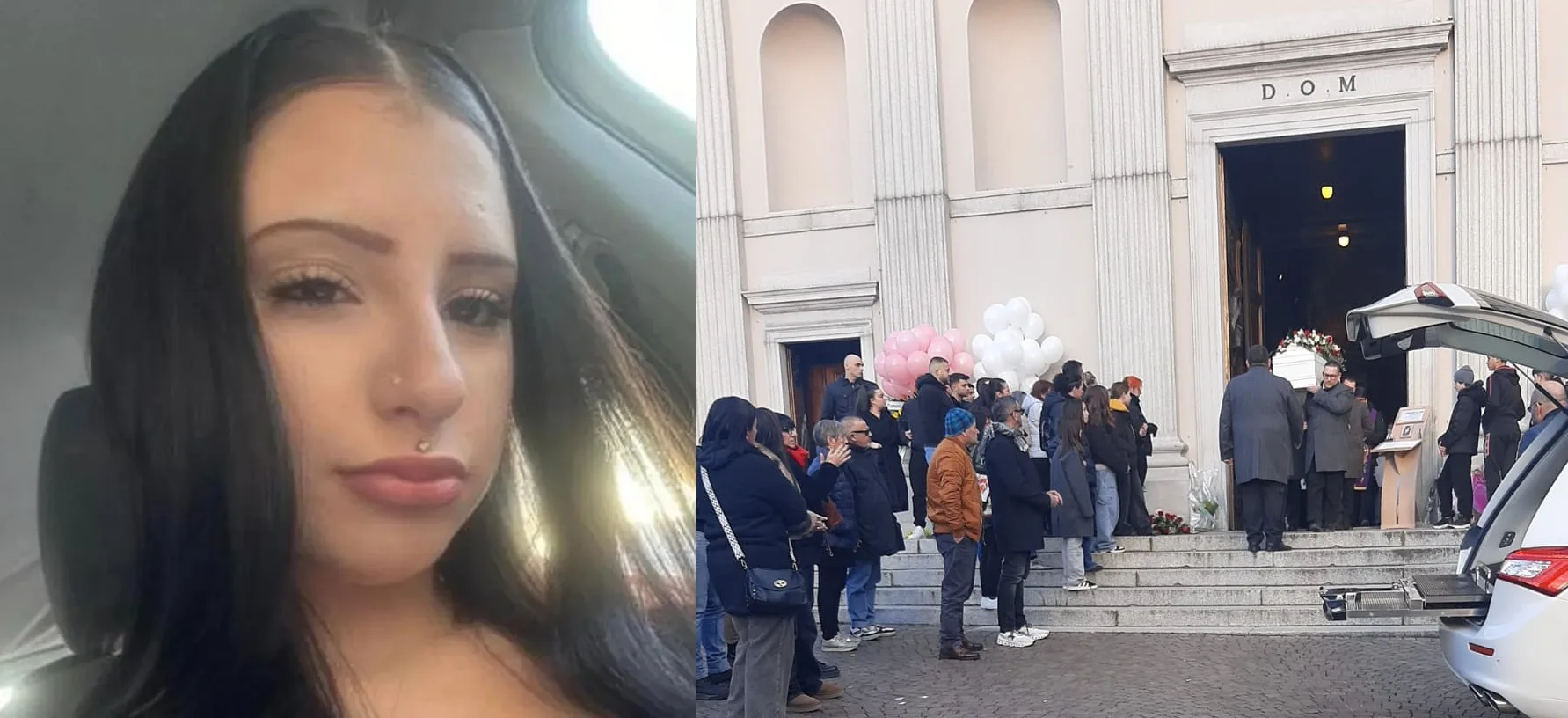 Una folla commossa ha partecipato ai funerali di Jennifer Alcani