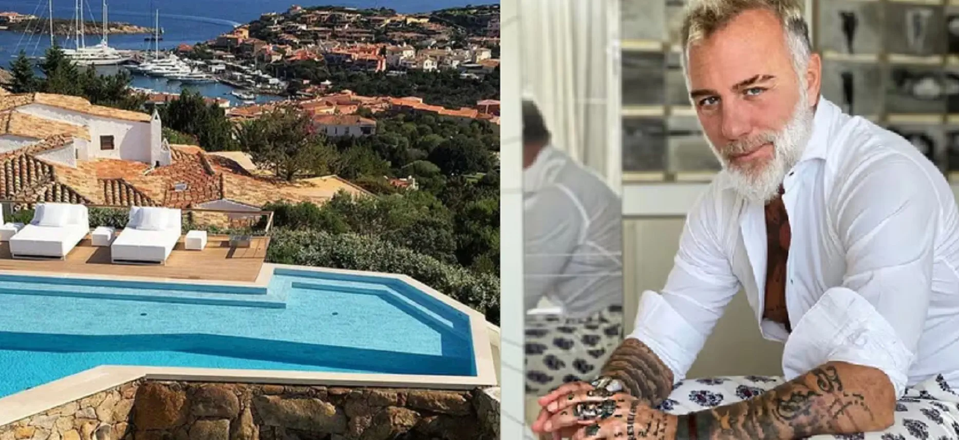 Gianluca Vacchi è indagato per presunti abusi nella villa da sogno in Sardegna