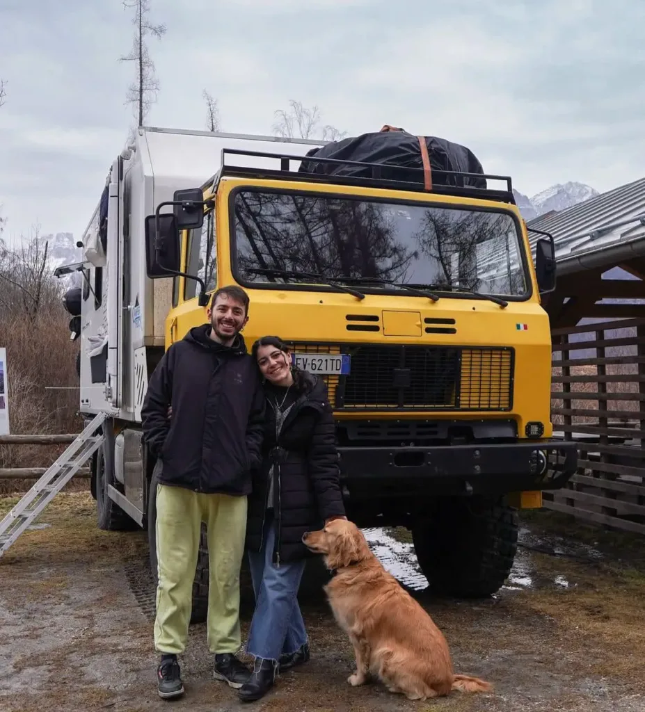 La coppia ritrovata in Friuli