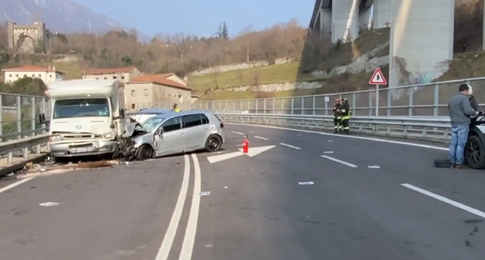 Scontro mortale sul passo del Fadalto