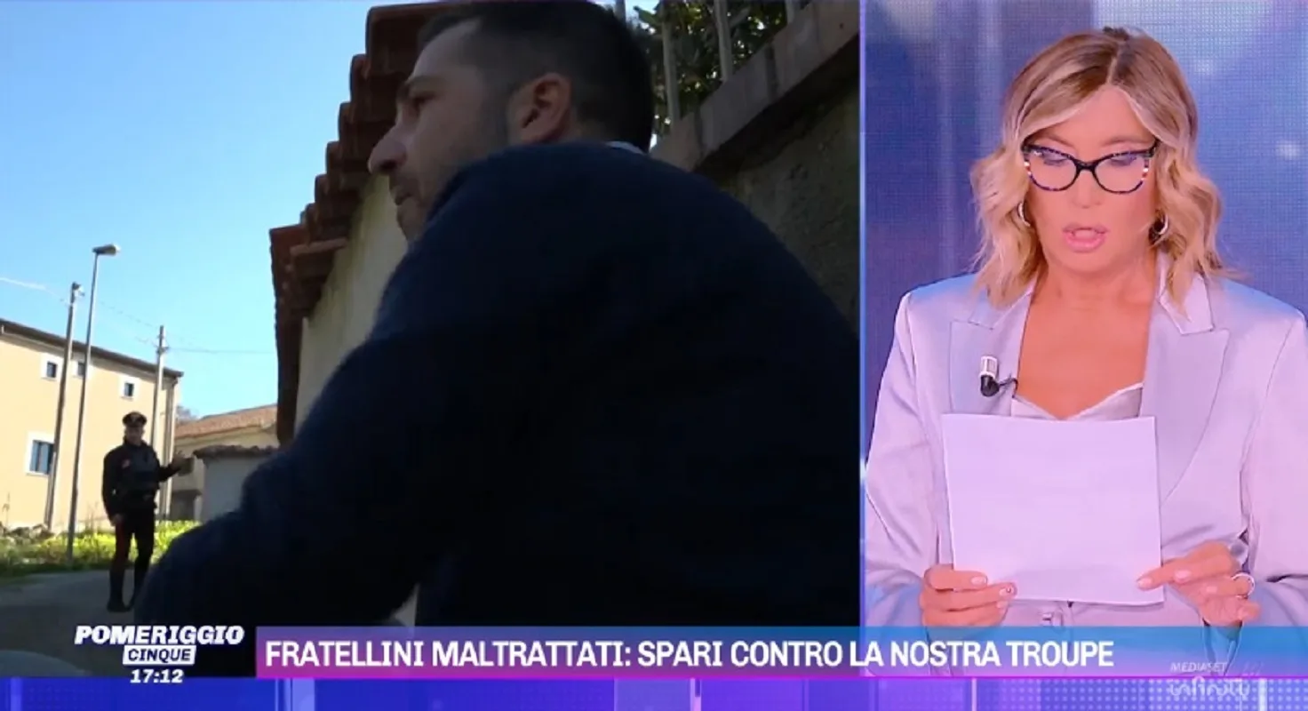 Spari contro la troupe di Poneriggio 5 a Paola